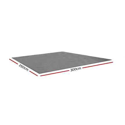 Weisshorn 3M X 2.5M Annex Matting Floor Mats Mesh Caravan Camping Annexe 2