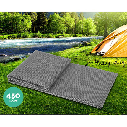 Weisshorn 3M X 2.5M Annex Matting Floor Mats Mesh Caravan Camping Annexe 4