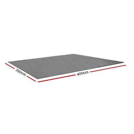 Weisshorn 4M X 2.5M Annex Matting Floor Mats Mesh Caravan Camping Annexe 2