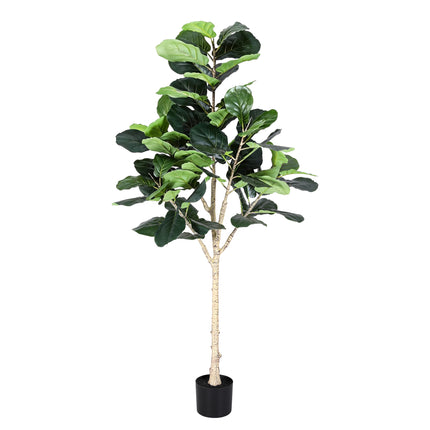 Artiss 180cm Artificial Fiddle Tree Faux Trees Indoor Decor Artificial Plants Lifelike Plant 1.8M 4
