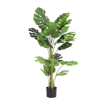 Artiss 140cm Artificial Monstera Tree Faux Trees Indoor Decor Artificial Plants Lifelike Plant 1.4M 2