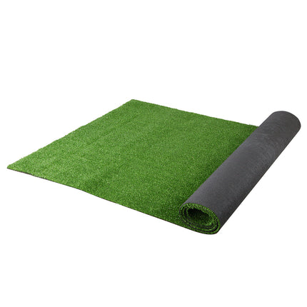 Prime Turf Artificial Grass 1mx10m 17mm Synthetic Fake Lawn Turf Plant Plastic Olive 8