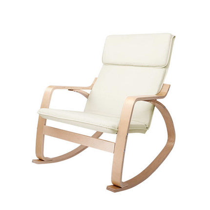 Artiss Rocking Armchair Nursing Bentwood Aero 8