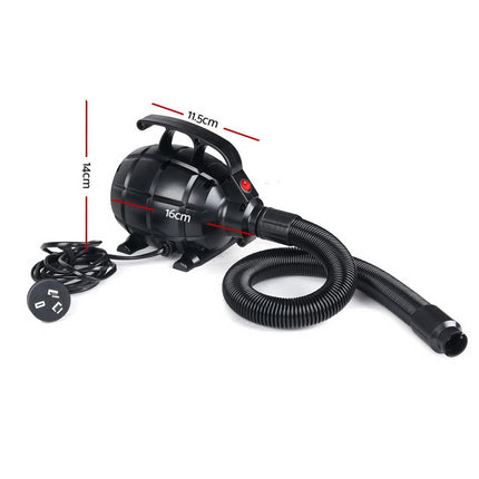 GoFun 500W Electric Airtrack Pump Air Pump Inflatable Air Track Mat Tumbling Gymnasitic 2