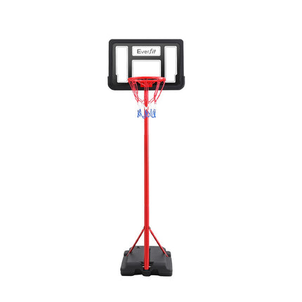 Everfit 1.6M Kids Basketball Hoop Stand System Portable 3