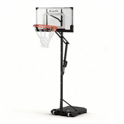 Everfit Portable Basketball Hoop Adjustable Pool Goal System Backyard 1.05M-2.1M 3