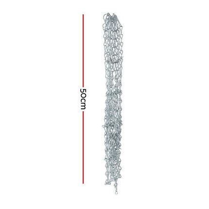 Everfit Basketball Ring Metal Braided Chain Net 12 Loop 2