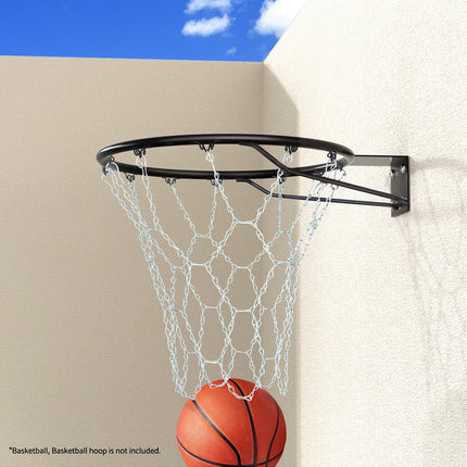 Everfit Basketball Ring Metal Braided Chain Net 12 Loop 4