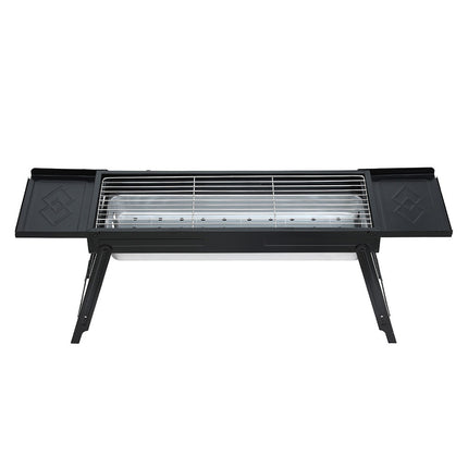 Grillz Charcoal BBQ Grill Smoker Portable Barbecue Outdoor Foldable Camping 3