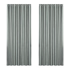 Artiss 2X Blockout Curtains Eyelet 240x230cm Grey Shine