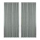 Artiss 2X Blockout Curtains Eyelet 300x230cm Grey Shine