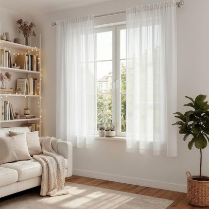 Artiss Blockout Curtains 2X 132x160cm Light Filtering Window Drapes Rod Pocket 10