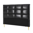 Artiss Bed Headboard Queen Bedhead PU Leather Black