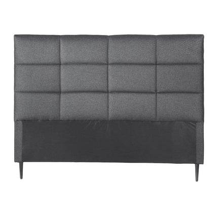 Artiss Bed Headboard Queen Bedhead Linen Fabric Charcoal 3