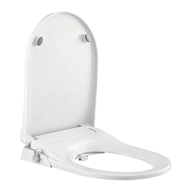 Cefito Non Electric Bidet Toilet Seat D-Shape Dual Nozzle Soft Close WaterMark DIY 2