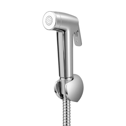 Cefito Handheld Bidet Sprayer for Toilet 1.5m Stainless Steel Hose Jet Spray for Feminine Wash Cloth Diaper Pet Bath Adjustable Pressure Bidet Attachment with G1/2 Valve Silver 4