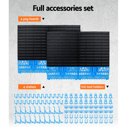 Giantz 108 Storage Bin Rack Wall Mounted 7
