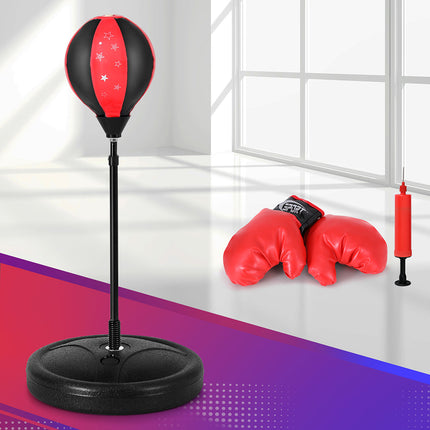 Everfit Punching Boxing Bag Stand Set Gloves with Pump Height Adjustable 5