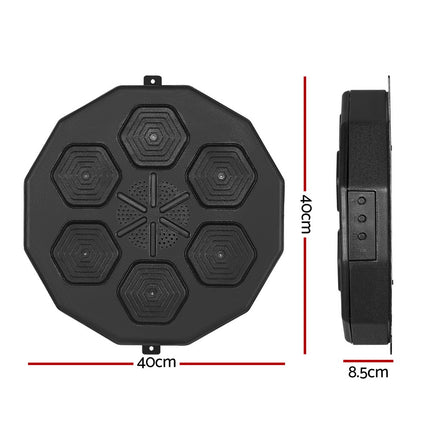Everfit Music Boxing Machine Bluetooth Target Punching USB Chargeable Home Gym 2