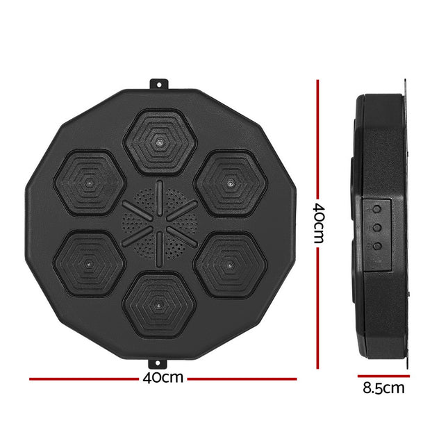 Everfit Music Boxing Machine Bluetooth Target Punching USB Chargeable Home Gym 2