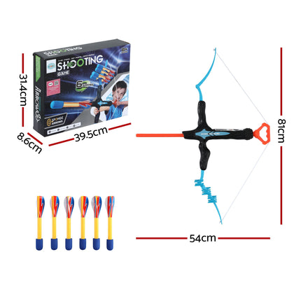 Keezi Kids Bow and Arrow Set Outdoor Sport Game Archery Toys 6 Arrows Children Gifts 2