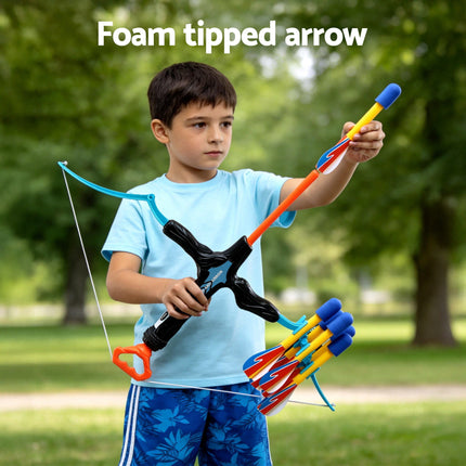 Keezi Kids Bow and Arrow Set Outdoor Sport Game Archery Toys 6 Arrows Children Gifts 5