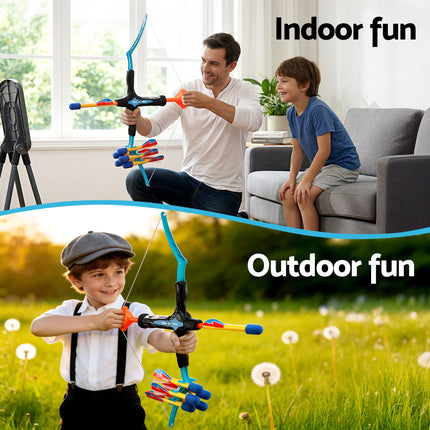 Keezi Kids Bow and Arrow Set Outdoor Sport Game Archery Toys 6 Arrows Children Gifts 6