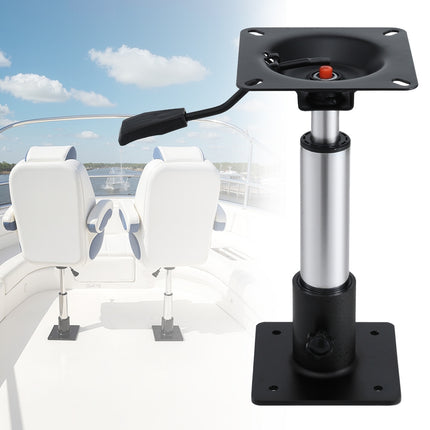 Seamanship Boat Seat Pedestal 34 - 46cm Adjustable Gas Lift 360 Degrees Swivel 9
