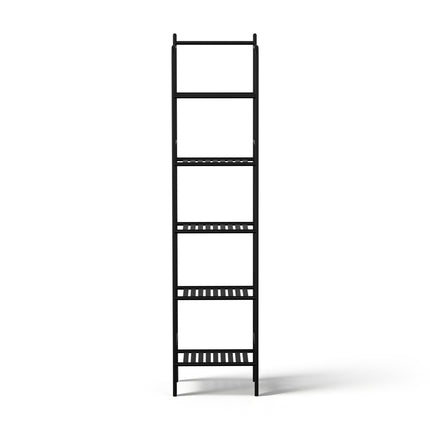 Artiss 5 Tier Floor Standing Corner Shower Caddy Bathroom Organizer Black 4