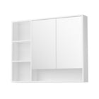 Cefito Bathroom Mirror Cabinet 100CM Vanity Medicine Wall Mounted Storage White