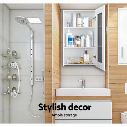 Cefito Bathroom Mirror Cabinet 450x720mm White 5