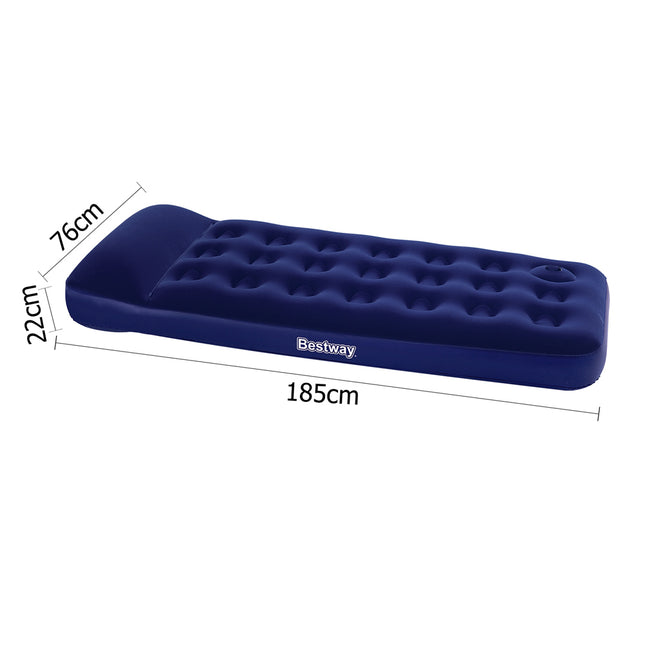 Bestway Single Size Inflatable Air Mattress - Navy 2