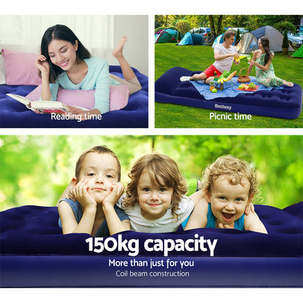 Bestway Single Size Inflatable Air Mattress - Navy 6