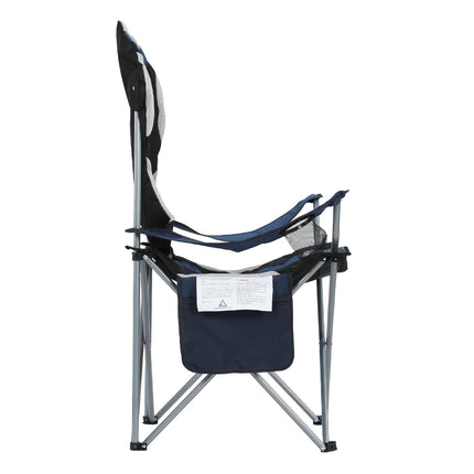 Weisshorn Camping Folding Chair Portable Outdoor Hiking Fishing Picnic Navy 2pcs 4