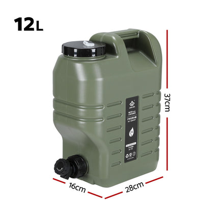 Weisshorn12L Water Container Jerry Can Bucket Camping Outdoor Storage Tank 2