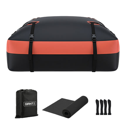 Giantz Rooftop Cargo Bag Waterproof Car Luggage Carrier 15 Cubic Ft Universal 3