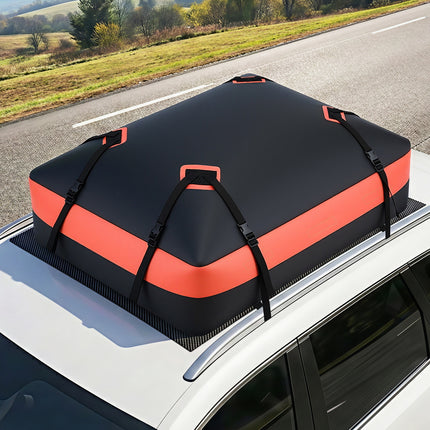 Giantz Rooftop Cargo Bag Waterproof Car Luggage Carrier 15 Cubic Ft Universal 9