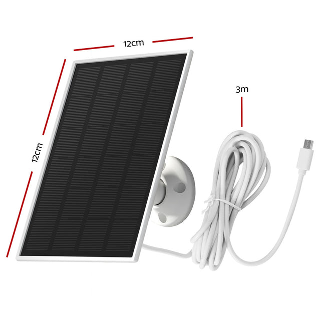 UL-tech Solar Panel For Security Camera Wireless 3W 2