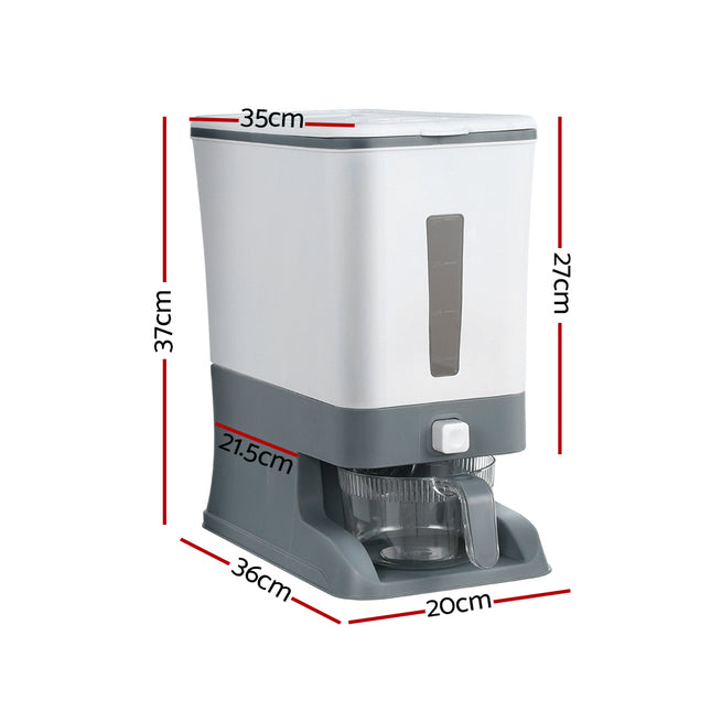 5-Star Chef Cereal Dispenser Rice Container 12KG 2