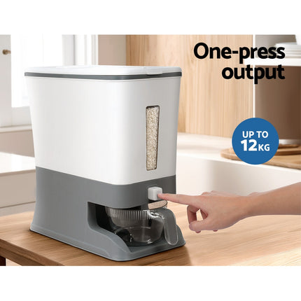 5-Star Chef Cereal Dispenser Rice Container 12KG 4