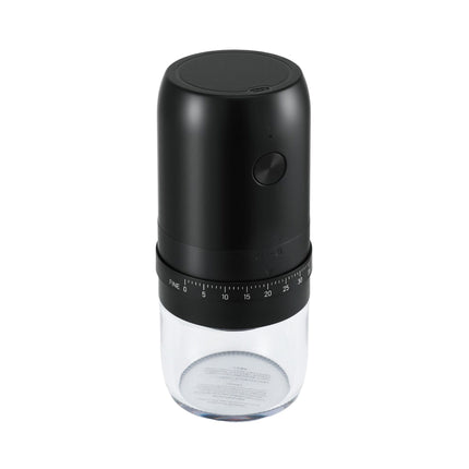 Devanti Electric Coffee Grinder USB-C Rechargeable Portable Coffee Bean Grinder with 40 Precise Grind Settings | Automatic Spice Nut Pepper Grinder Mill with Cleaning Brush & Ground Coffee Container for Home Office Camping Travel, Black 3