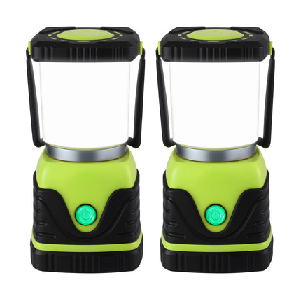 Weisshorn 2-Pack LED Camping Lanterns, 1000LM Super Bright Waterproof Portable Emergency Tent Lights 3