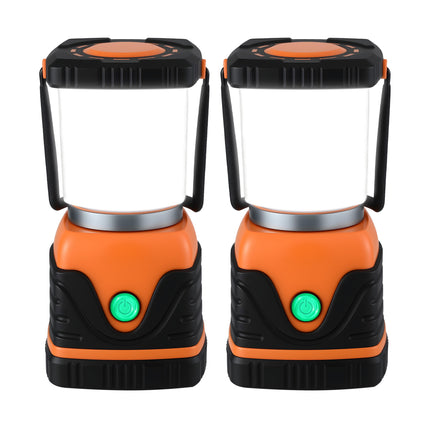Weisshorn 2-Pack LED Camping Lanterns, 1000LM Super Bright Waterproof Portable Emergency Tent Lights 3