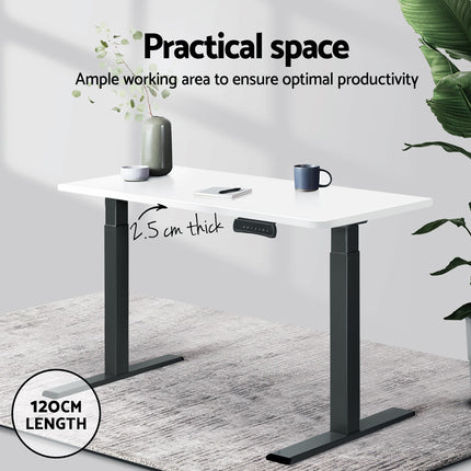 Artiss Standing Desk Top White 120CM 4