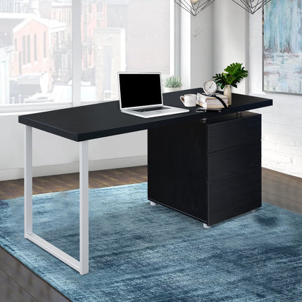 Artiss Computer Desk Drawer Black 140CM 7