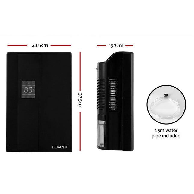 Devanti Dehumidifier 2L Air Purifier Black 2