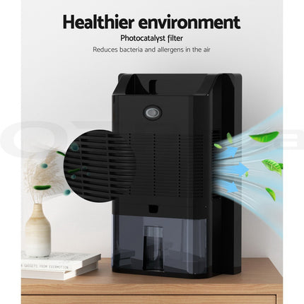 Devanti Dehumidifier 2L Air Purifier Black 5