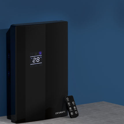 Devanti Dehumidifier 2L Air Purifier Black 8