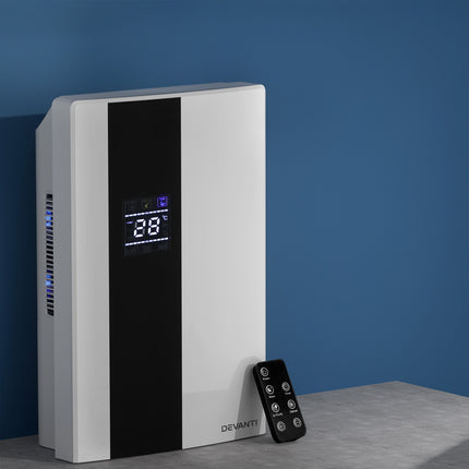 Devanti Dehumidifier 2L Air Purifier White 8