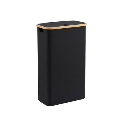 Artiss Laundry Basket with Removable Bag Foldable Black 3